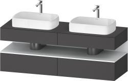 Duravit Studio F. A. Porsche Collection Asma dolap ünitesi 1600 mm Grafit Mat QA4779018490010