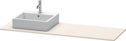 Duravit XSquare Tezgah 1600 mm Taupe Süper Mat XS060HL8383