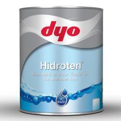 DYO Hidroten Su Bazlı Yarı Mat Ahşap, Metal ve Duvar Boyası Beyaz 2,5 L