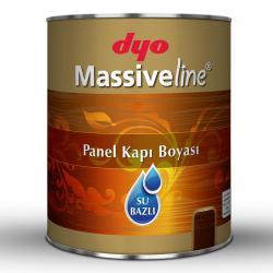 DYO Massiveline Su Bazlı Yarı Mat Panel Kapı Boyası Beyaz 0,75 L
