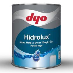 DYO Hidrolux Su Bazlı Parlak Ahşap, Metal ve Duvar Boyası Beyaz 0,9 L