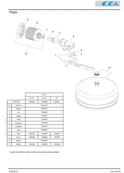 ECA 2 Flatör 101009007