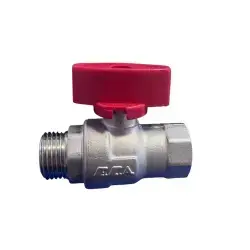 ECA 1/2" Kelebek Volanlı Küresel Valf (Dış Vida+İç Vida) 102122381