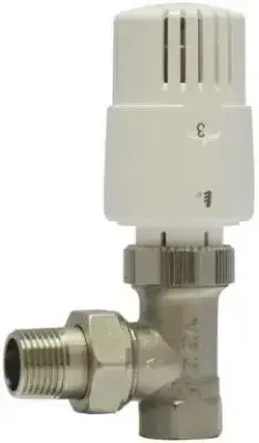 ECA 1/2" TRV4 Termostatik Köşe Radyatör Valfi 602120755