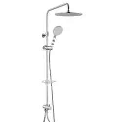 ECA Dalia Plus Teleskobik Kolonlu Tepe Duş Seti 102158040 Krom