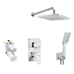 ECA Tiera Ankastre Duş Seti 2 yollu / 6 parça set 102199772