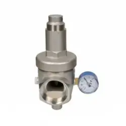 ECA 2 Manometreli Basınç Düşürücü Valf Pistonlu İç Vida X Rakorlu 602111019
