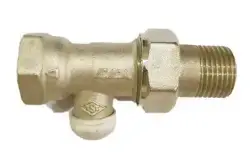 ECA 1/2" Gv E Geri Dönüş Valfi Düz 602120030