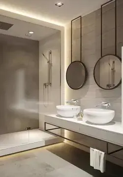 ECA Novita Ankastre Gömme Lavabo Bataryası Set (102167614H-K+102166603H) Krom