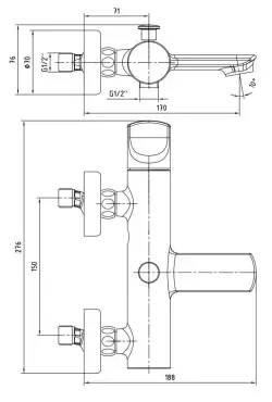 ECA Myra Banyo Bataryası- Bej 104402470