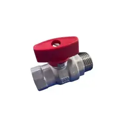 ECA 1/2" Kelebek Volanlı Küresel Valf (Dış Vida+İç Vida) 102122381