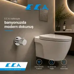 ECA Ankastre Ara Kesme Valfi (G 1/2") 102151030 Krom uygulama örneği