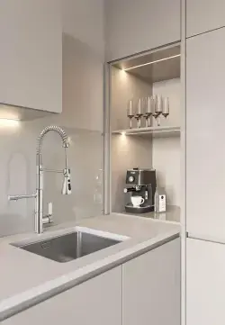 ECA Nita Üç Akışlı Arıtmalı Mutfak Bataryası 102118350 Krom