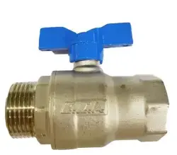 ECA 1" Küresel Valf (Mavi Volanlı) 602122020