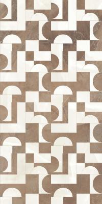 Ege Seramik 60x120 Cavella Taupe Dekor Rektifiyeli