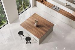 Ege Seramik 60X120 Corycus Beyaz Tam Parlak Rektifiyeli