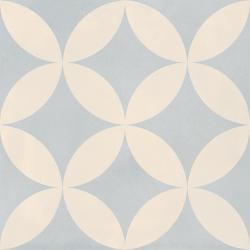 Ege Seramik 33x33 Fresco Flower Aqua