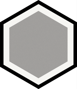 Ege Seramik 23x26,5 Hexley Hive Gri
