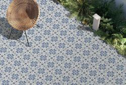 Ege Seramik 20x20 Kenzzi Zanzibar Mavi uygulama örneği