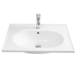 Ege Vitrifiye Karya Lavabo 65x50 cm Beyaz