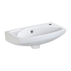 Ege Vitrifiye Lissa Köşeli Lavabo 45x28 cm Beyaz