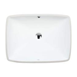 Ege Vitrifiye Pınara Dikdörtgen Tezgah Altı Lavabo 56x43 cm Beyaz