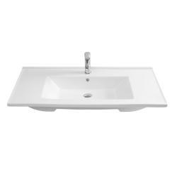 Ege Vitrifiye Alinda Lavabo 100x46 cm Beyaz