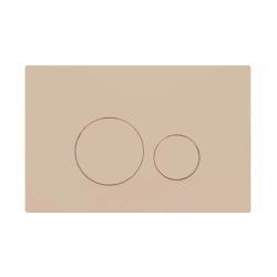Ege Vitrifiye Gömme Rezervuar Oval Panel Latte