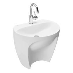 Ege Vitrifiye Catamaran Monoblok Asma Lavabo 55 cm Beyaz