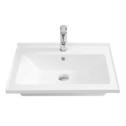 Ege Vitrifiye Alinda Lavabo 60x46 cm Beyaz