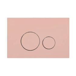 Ege Vitrifiye Gömme Rezervuar Oval Panel Rose