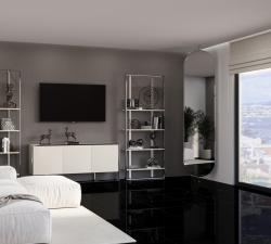 Etili Seramik 60x60 Nova Siyah Full Lappato