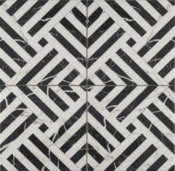 Etili Seramik 45x45 Apollon Charcoal Siyah Mat