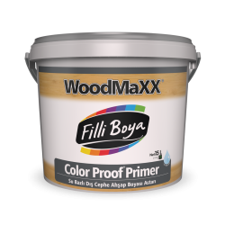 Filli Boya WoodMaXX® Color Proof® Primer Su Bazlı Dış Cephe Ahşap Boyası Astarı