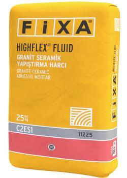 Fixa HIGHFLEX FLUID Granit Seramik Yapıştırma Harcı Gri 25 kg