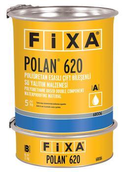 Fixa POLAN 620 Poliüretan Esaslı Çift Bileşenli Su Yalıtım Malzemesi Kirli beyaz 5 kg + 1 kg Set