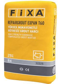 Fixa REPAİRGROUT EXPAN T60 Yüksek Mukavemetli Rötresiz Grout Harcı 25 kg