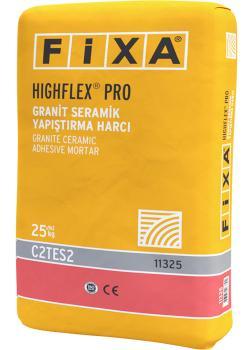Fixa HIGHFLEX PRO Granit Seramik Yapıştırma Harcı Gri 25 kg