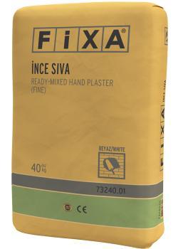Fixa İnce Sıva (Beyaz) 40 kg