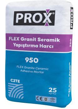 Fixa PROX 950 FLEX Granit Seramik Yapıştırma Harcı Gri 25 kg