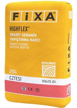 Fixa HIGHFLEX Granit Seramik Yapıştırma Harcı (Beyaz) 25 kg