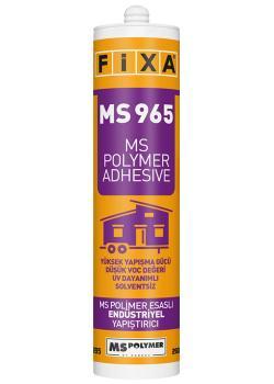 Fixa POLYMERA MS 965 MS Polimer Esaslı Endüstriyel Yapıştırıcı Beyaz 600 ml