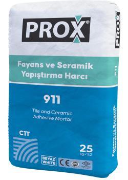 Fixa PROX 911 Fayans ve Seramik Yapıştırma Harcı (Beyaz) 25 kg