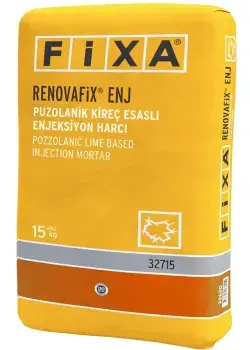 Fixa RENOVAFİX ENJ Puzolanik Kireç Esaslı Enjeksiyon Harcı 15 kg