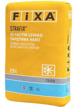 Fixa STRAFİX Isı Yalıtım Levhası Yapıştırma Harcı Gri 25 kg