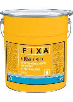 Fixa BİTÜMFİX PU 1K Bitüm ve Poliüretan Esaslı Tek Bileşenli Su Yalıtım Malzemesi 25 kg