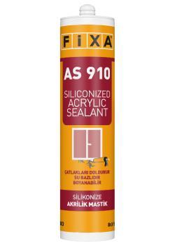 Fixa AS 910 Silikonize Akrilik Mastik Beyaz 500 g