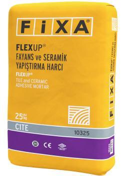 Fixa FLEXUP Fayans ve Seramik Yapıştırma Harcı Gri 25 kg