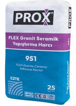Fixa PROX 951 FLEX Granit Seramik Yapıştırma Harcı (Beyaz) 25 kg
