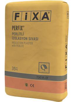 Fixa PERFİX Perlitli İzolasyon Sıvası (Beyaz) 35 kg
